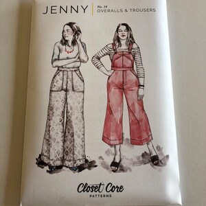Jenny Overalls en broeken naaipatroon, kastkernpatroon