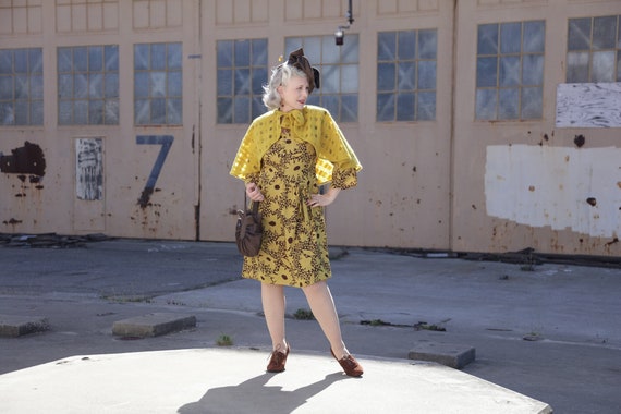 brown dress with yellow shoes Sweet Mary Janes – Marigold Baby Shoes main image 0
