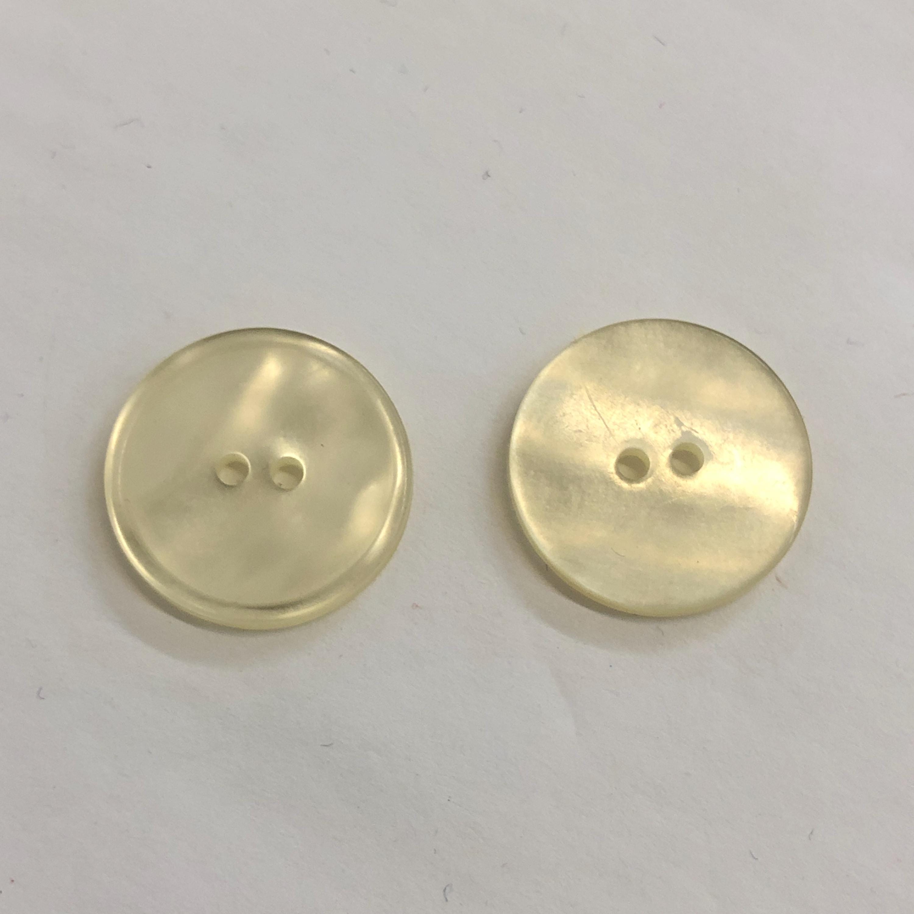 Lot De 6 Boutons Vintage Crème Texturés - Diamètre 2.1 Cm | Idéal Couture & Customisation