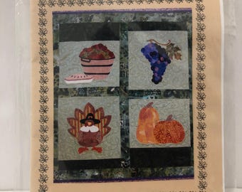 Patrón de colcha "Frolicking in the Fall" de Teri Chandler y Connie Spurlock