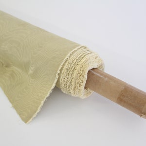 Tecido de decoração para casa Chartreuse Amarelo Verde Moiré Faille, Tecido Faille Amarelo Verde, Trajes Históricos, Tecido Verde BTY para fantasias