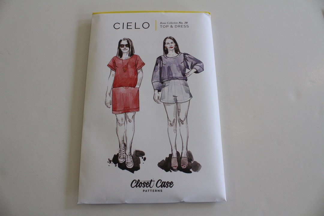 Pattern Cielo Cielo Dress and Top Sewing Pattern by Closet Core (sizes 0-20) - Etsy