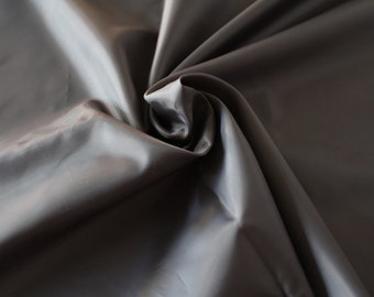 Black Polyester Lining Fabric, Satin-Like, 4 Yard Cut