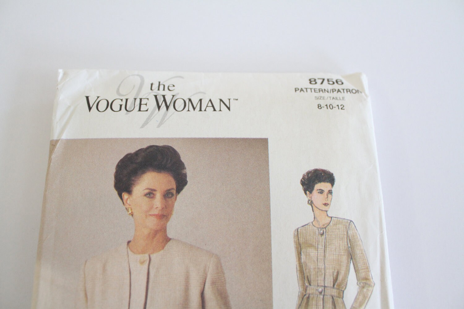 Kits & How To Sewing & Needlecraft Sewing Mature Suit Pattern Women's