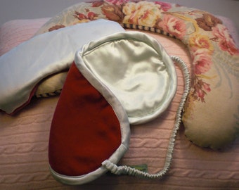 Sewing Pattern: Eye Pillow, Sleep Mask, Neck Warmer Kit (Hard Copy)