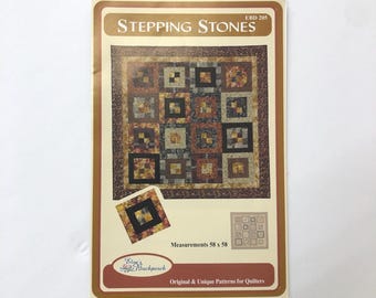 Stepping Stones Quilting Pattern, 58x58" finished