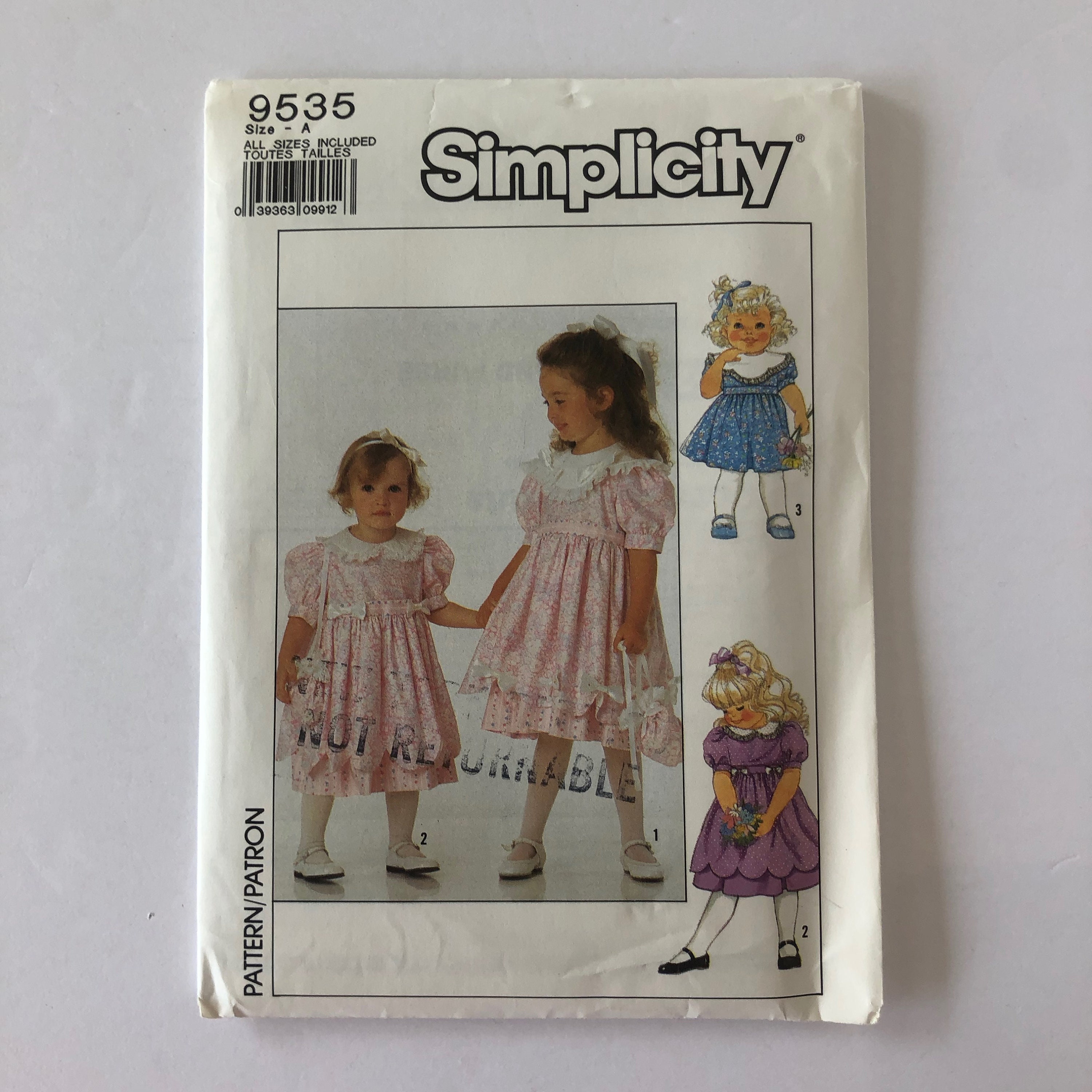 Amazon.com: Simplicity Pattern 4003 Raggedy Ann & Andy