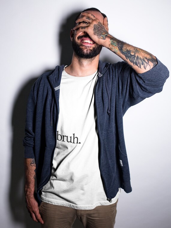 Funny "bruh" Graphic Tee: Unisex Casual Shirt