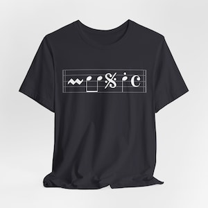 Musik Noten T-Shirt: Kreatives Personal Design