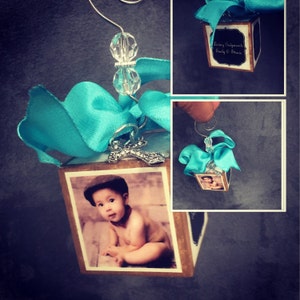 Personalized Custom Photo Block/Cube Keepsake image 4