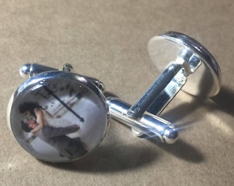 Custom Photo Cufflinks- great gift for the guy  in your life or for her business suite