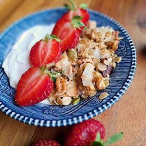 Martin's Homemade Granola – Small Batch Honey & Salt with Pecans, Walnuts, and Pepitas afbeelding 3