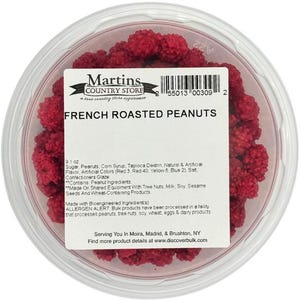 French Roasted Peanuts 9.1oz, Gourmet Nuts, Protein-Packed Snack, Nut Lover Gift afbeelding 4