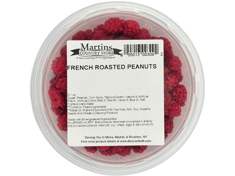 French Roasted Peanuts 9.1oz, Gourmet Nuts, Protein-Packed Snack, Nut Lover Gift afbeelding 4