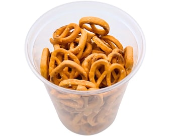 Small Cheese Pretzels 5.5oz, Bite-Sized Snack, Cheesy Flavor, Portable Pretzel Bag, On-The-Go Snacking