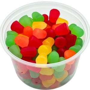 15.4oz Assorted Juju Drops, Chewy Candy Mix, Colorful Treats, Party Snacks, Bulk Candy