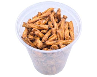 Salted Butter Braided Pretzels 8oz, Flaky Pretzel Snacks, Buttery Twisted Pretzel, Delicious Snack, Gourmet Gift