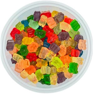 Paquete de mini ositos de goma de 370 g, 12 sabores, caramelos surtidos, paquete de snacks, dulces golosinas imagen 3