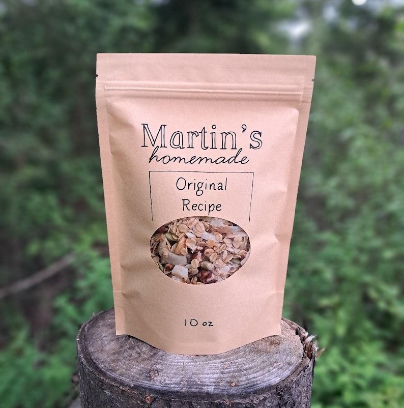 Martin's Homemade Granola – Small Batch Honey & Salt with Pecans, Walnuts, and Pepitas afbeelding 6