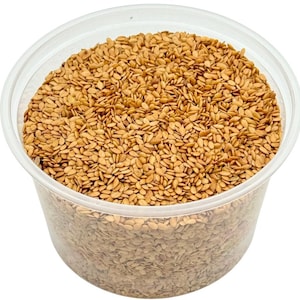 Flax Seed 11.4oz, Golden Whole Seeds, Nutrient-Rich Superfood, Vegan Pantry Staple, Fiber Booster
