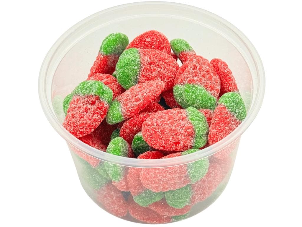 WILD STRAWBERRY 超美品 Wild Strawberry Sour Gummy Candy, 10.6oz, Tart & Sweet Chewy Treat