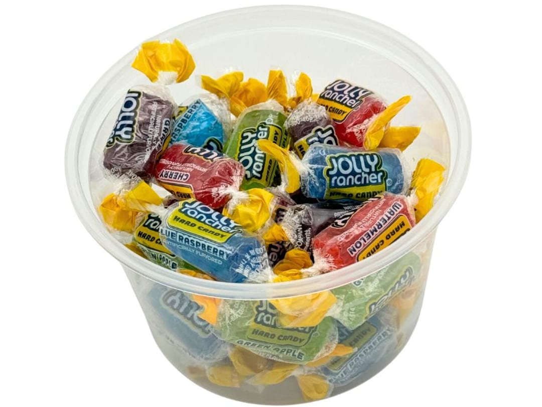 Assorted Jolly Ranchers Hard Candy, 8.0oz Bag, Flavorful Mix