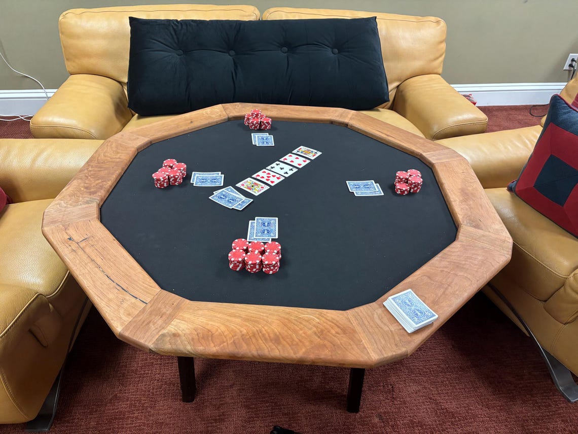 Poker Table Etsy Canada