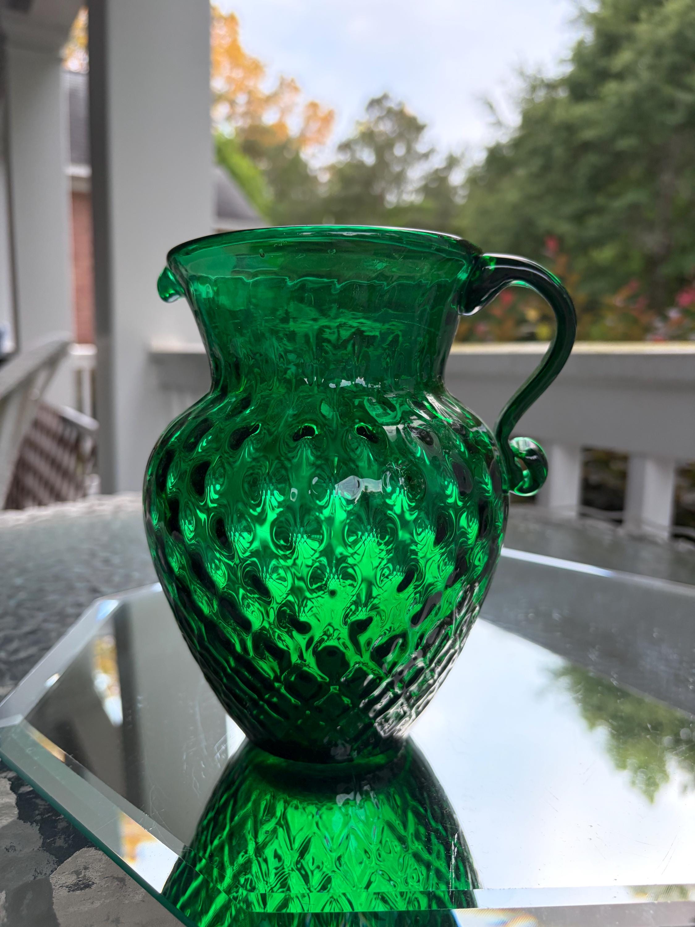希少なヴィンテージ BLENKO ブレンコガラス 置物 手拭きガラスアメリカ雑貨 Blenko Glass - Etsy