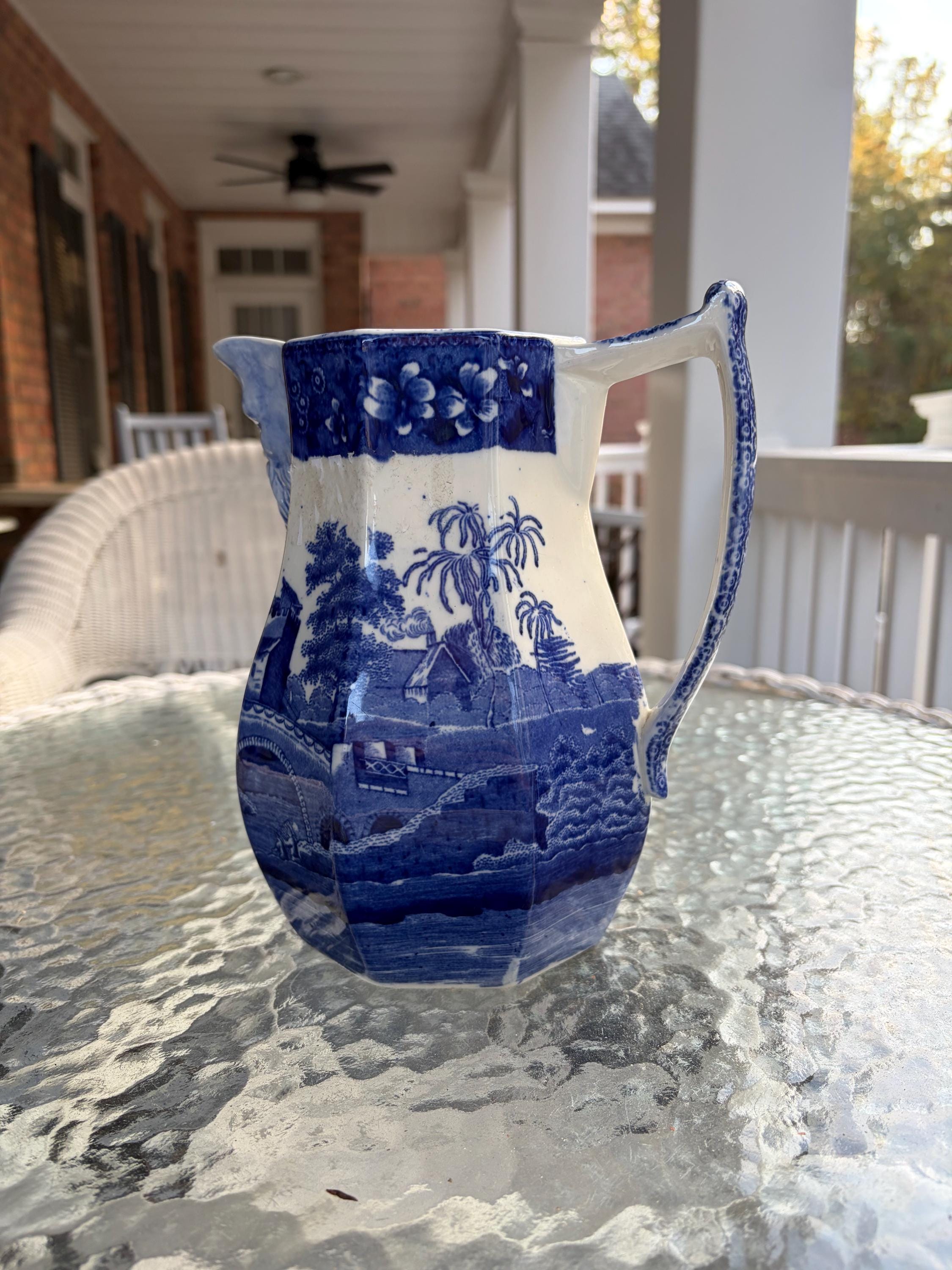 スポード　ブルータワー手つきプレート スポード ブルータワー手つきプレート Spode blue tower - Etsy 日本