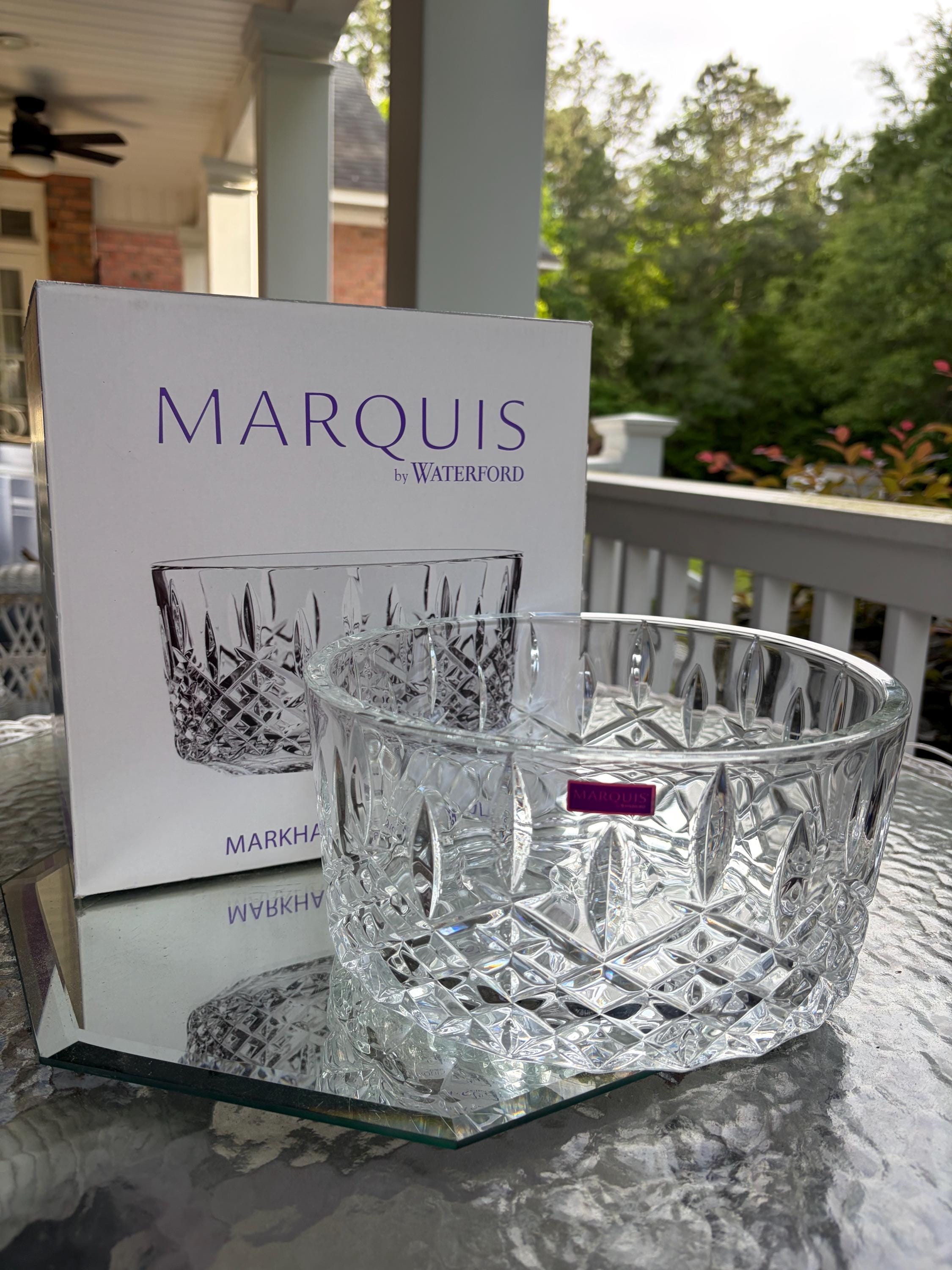Marquis Crystal Bowl - Etsy