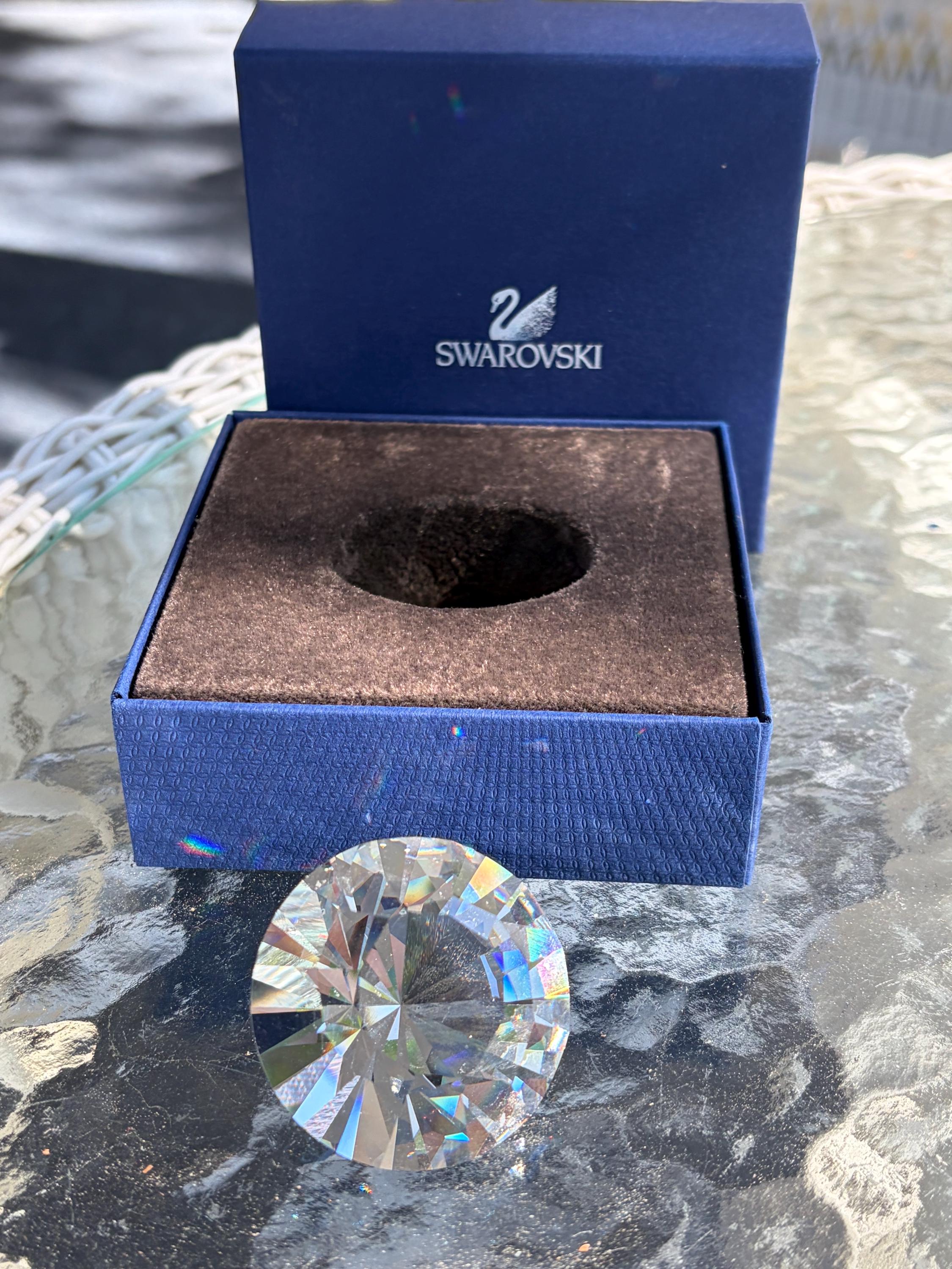 Swarovski Diamond Paperweight - Etsy