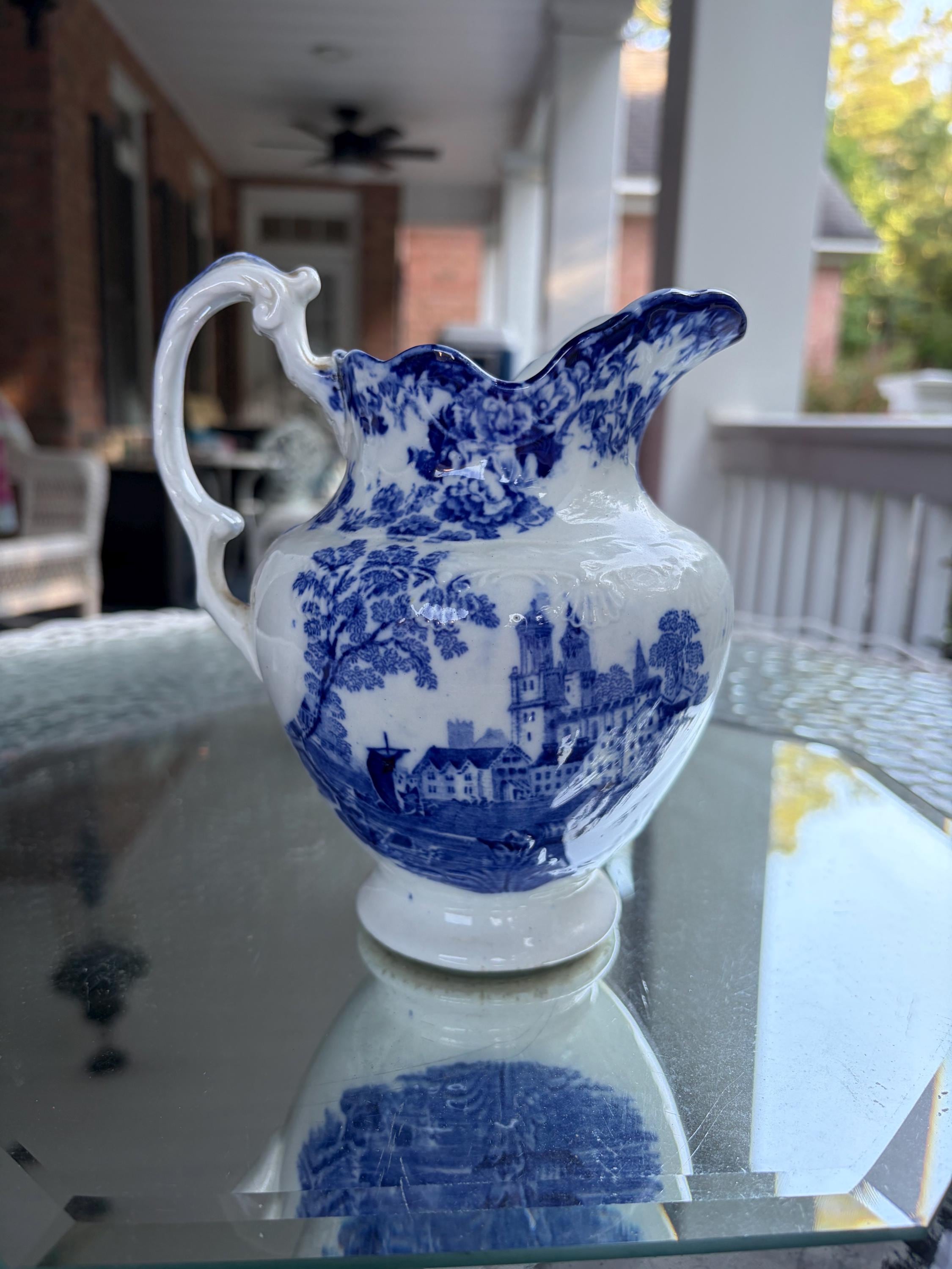 Blue and White Milk Jug - Etsy - Page 2