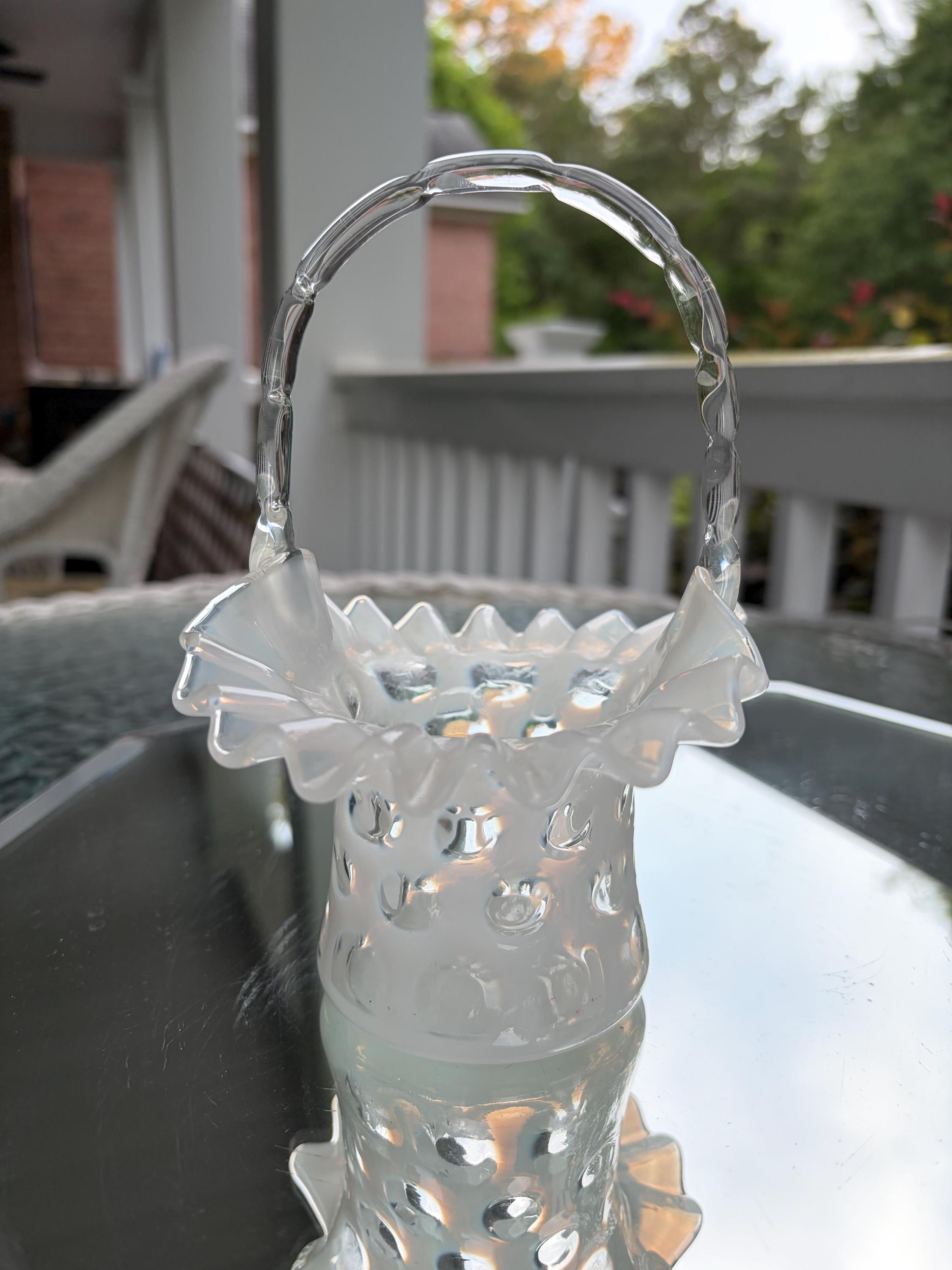 Fenton Coin Dot Basket - Etsy