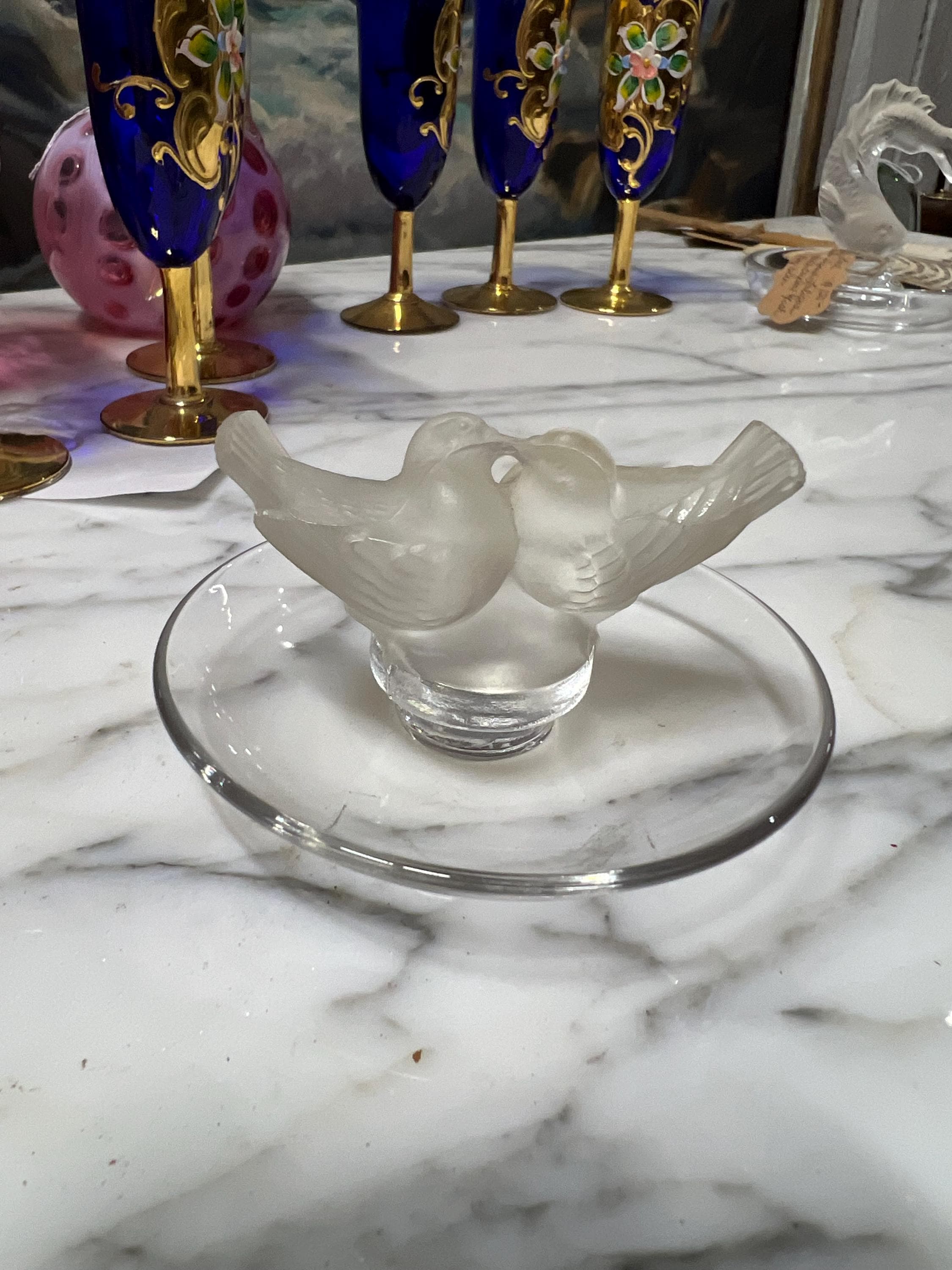 Lalique Bird - Etsy