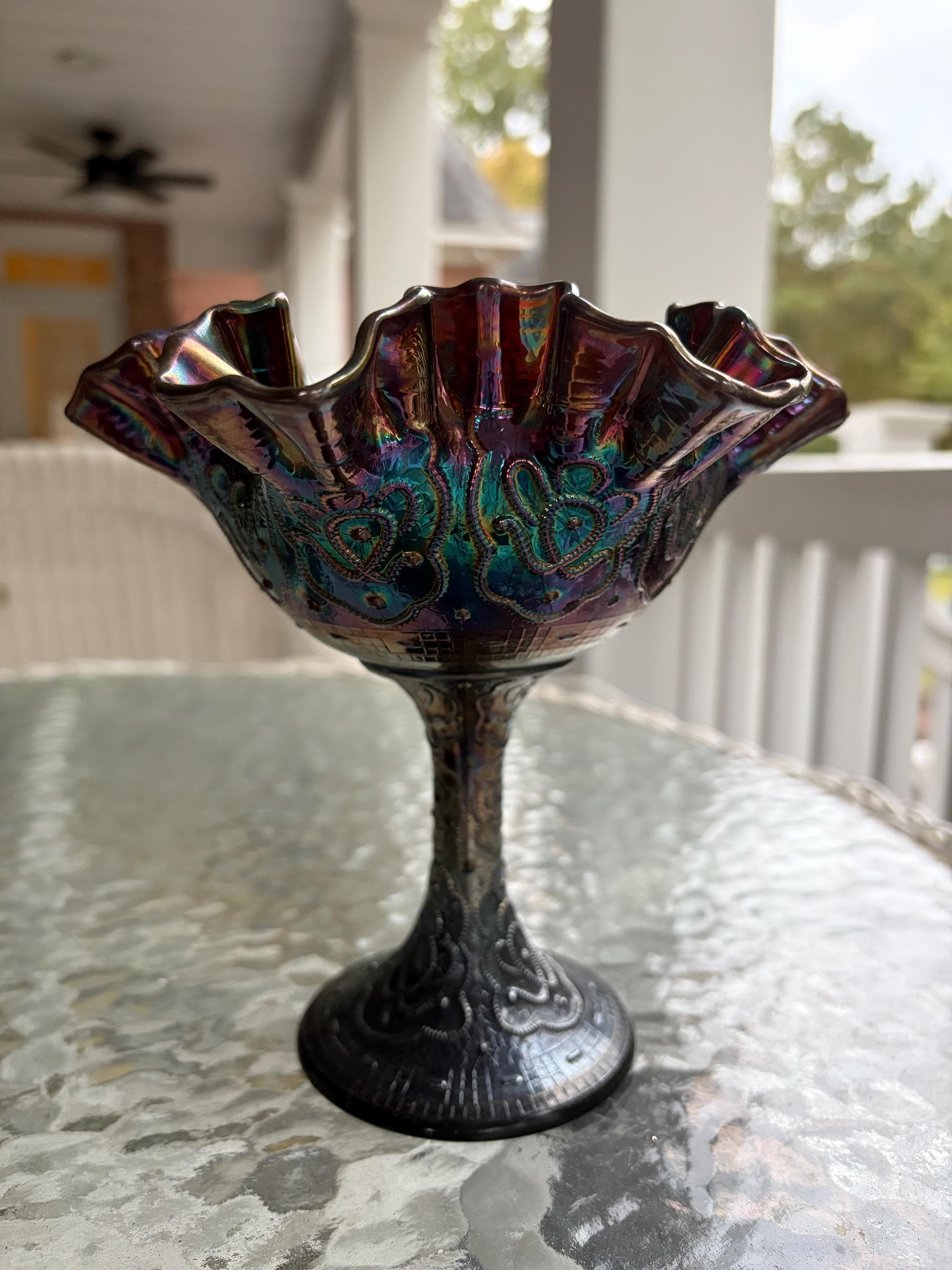 8 Inch Fenton Vase - Etsy