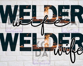 Welder Wife PNG