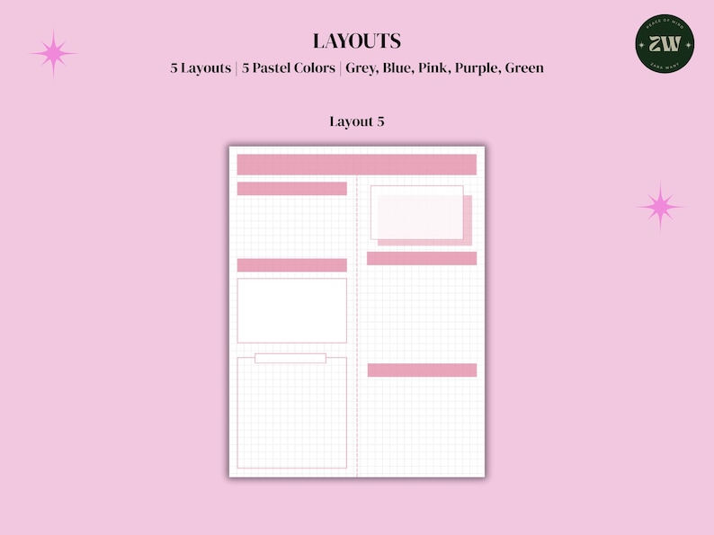 ADHD Note Taking Templates: Focus-friendly Study Sheets (printable ...