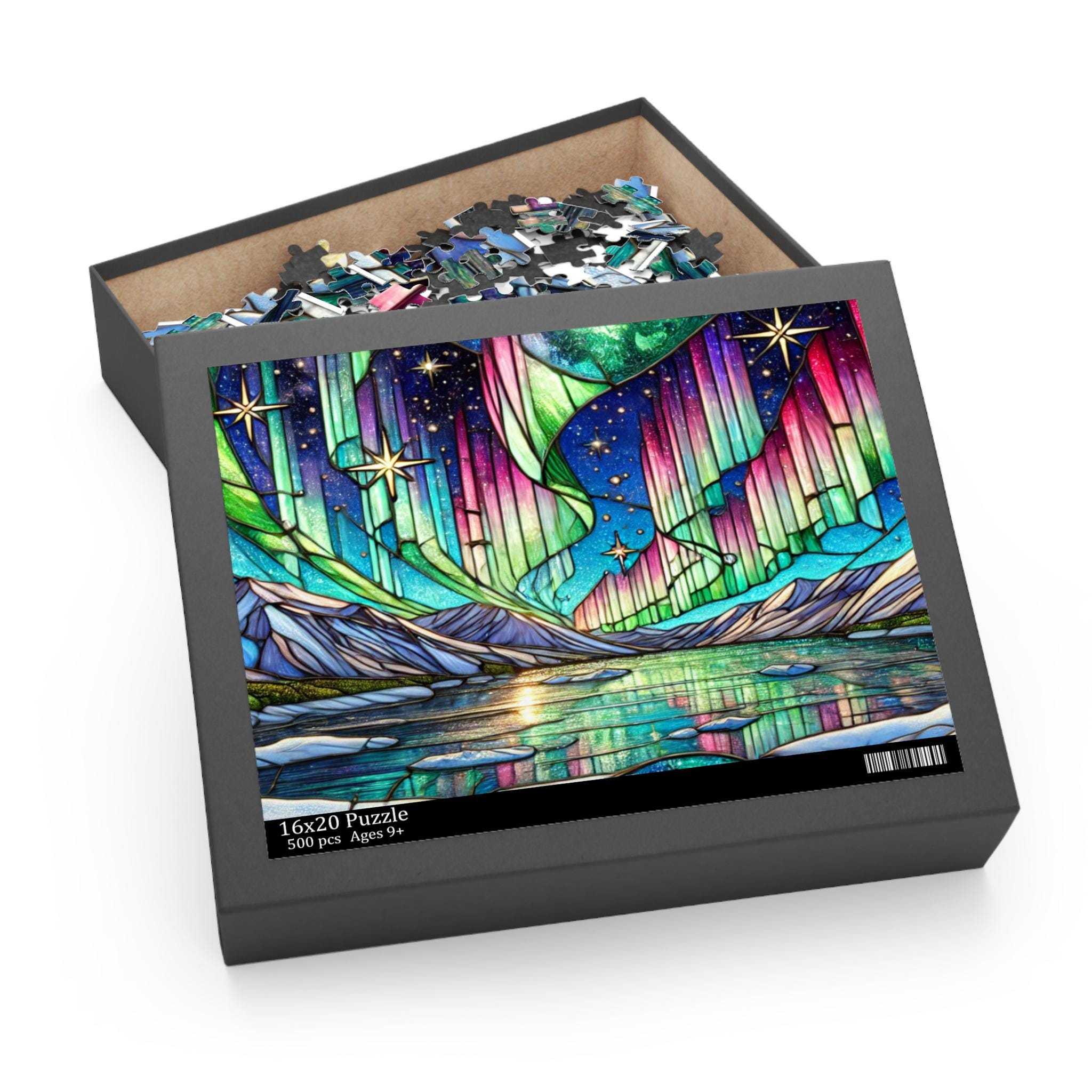 Buntglas-Mosaik-Puzzle 1000 Teile – Knifflig & Farbenfroh Als Deko Oder Geschenk