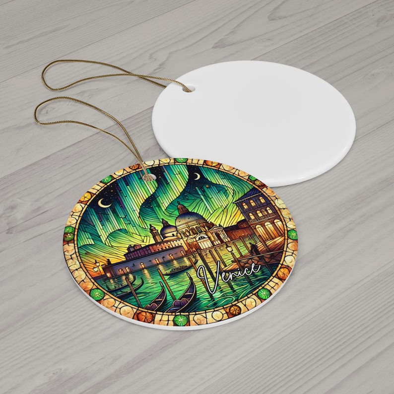 ThegardengiftsStore Venice Northern Lights Ornament - Thumbnail 4