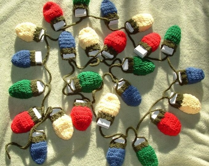 Christmas Light Advent Calendar Pattern Etsy