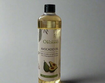 Natural Avocado Oil: 100% Pure Organic Oil for Skin & Hair (500 mL)