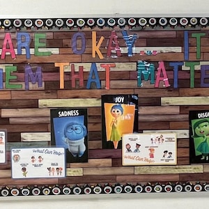 Inside Out 2 Bulletin Board Bundle