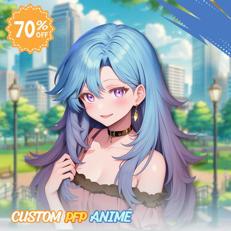 CUSTOM PFP Character Commission, Anime Portrait, PFP, Custom, Profile ...