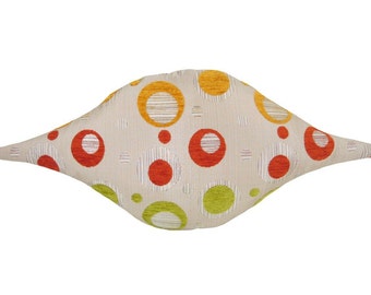 Blip Funky en forma de modernos decorativos almohada 12 x 24 pulgadas