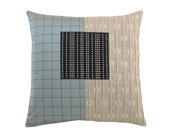 Aqua la alquimia moderna decorativos almohada 17 x 17 pulgadas