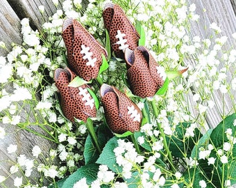 Football Rose, Sport Rose, Football Themed Wedding, Football Senior Night