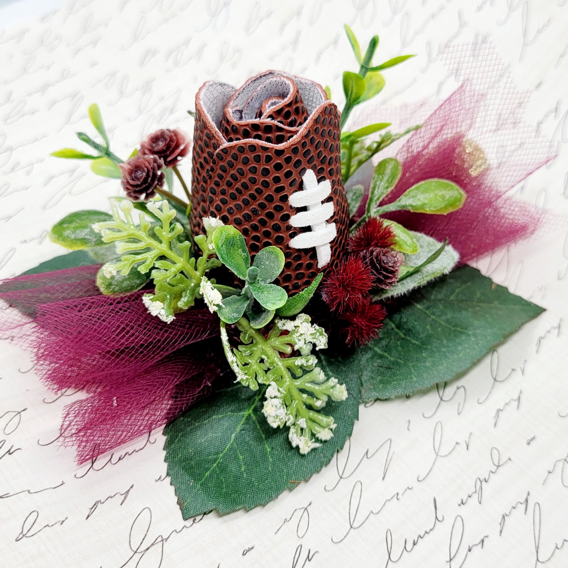 Football Corsage, Homecoming Corsage - Etsy
