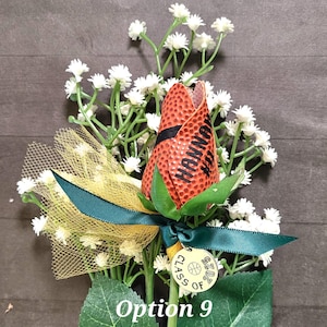 Basketball Rose, Basketball Prom, Senior Night, Basketball Themed Wedding