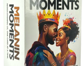 Melanin Moments The Power of Communication - Engaging & Thought-Provoking Card Games for Couples Culturally Infused Conversation Starters