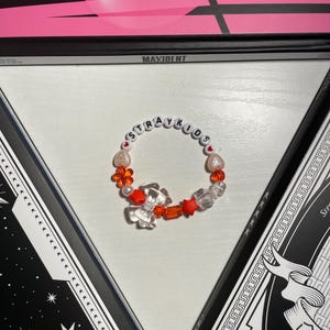 Stray kids bead bracelet kpop customized. *Freebie included in purchase*